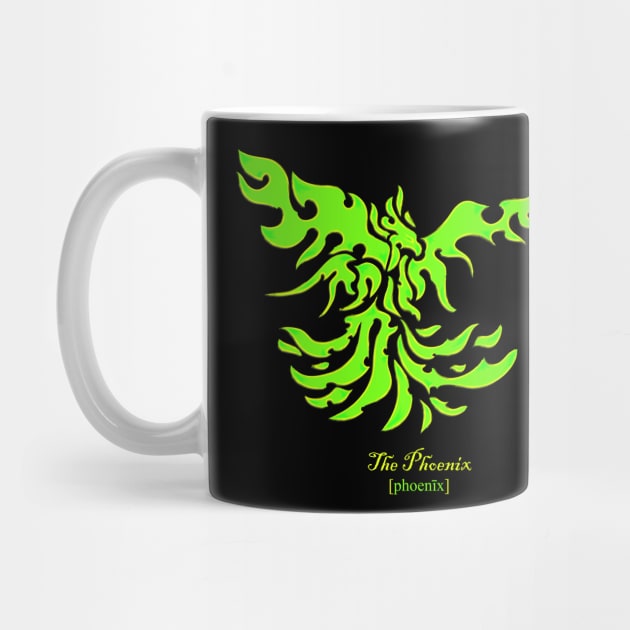 The Phoenix - Green by Ravendax